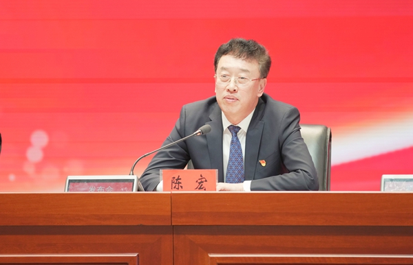 黑龍江省司法廳一級巡視員陳宏。劉心楊 攝